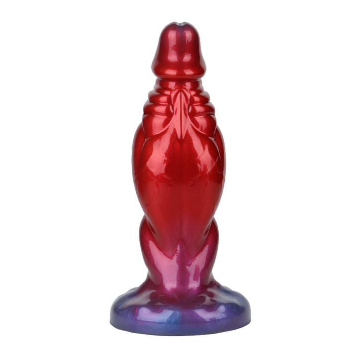 Pompowane dildo monster 22 cm z przyssawką | Regulacja wypełnienia