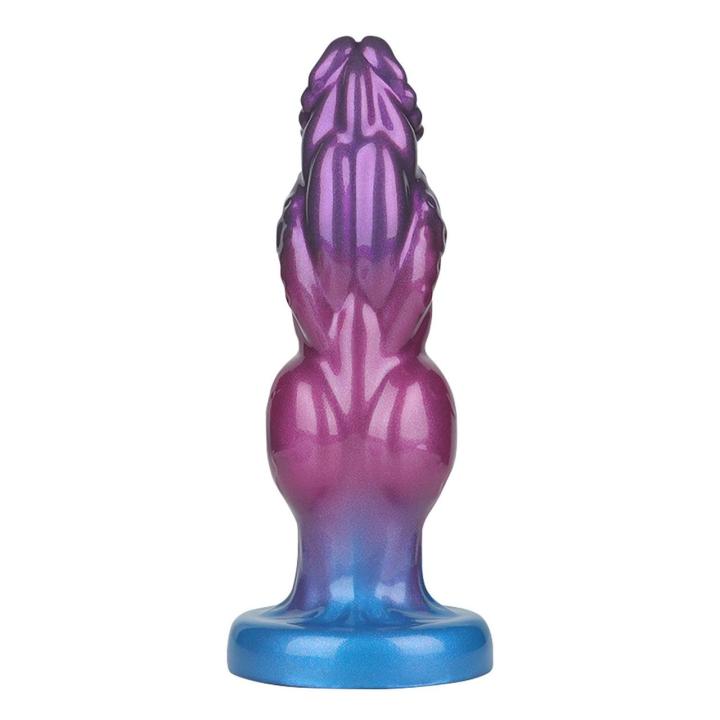 Pompowane dildo monster 24 cm z przyssawką i pompką