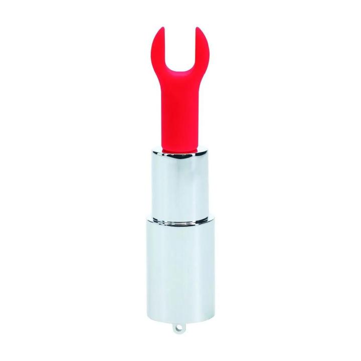 Mini wibrator w kształcie szminki niebieski | USB | 5 trybów