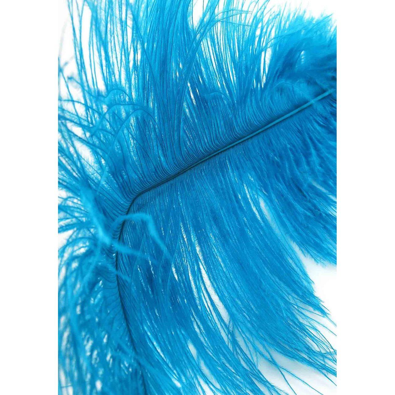 Podwójne piórko do łaskotania bdsm niebieskie | Loris.pl