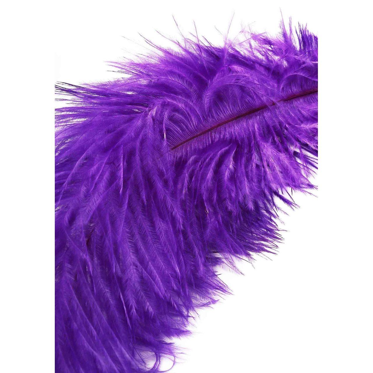 Podwójne piórko do łaskotania BDSM fioletowe – zmysłowe pieszczoty | Loris.pl