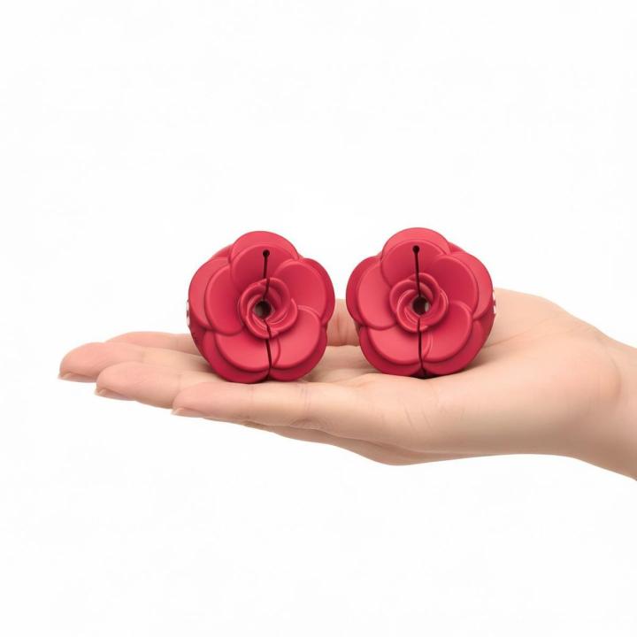 Wibrujące klamerki na sutki z regulacją ucisku i 9 trybami | Loris.pl