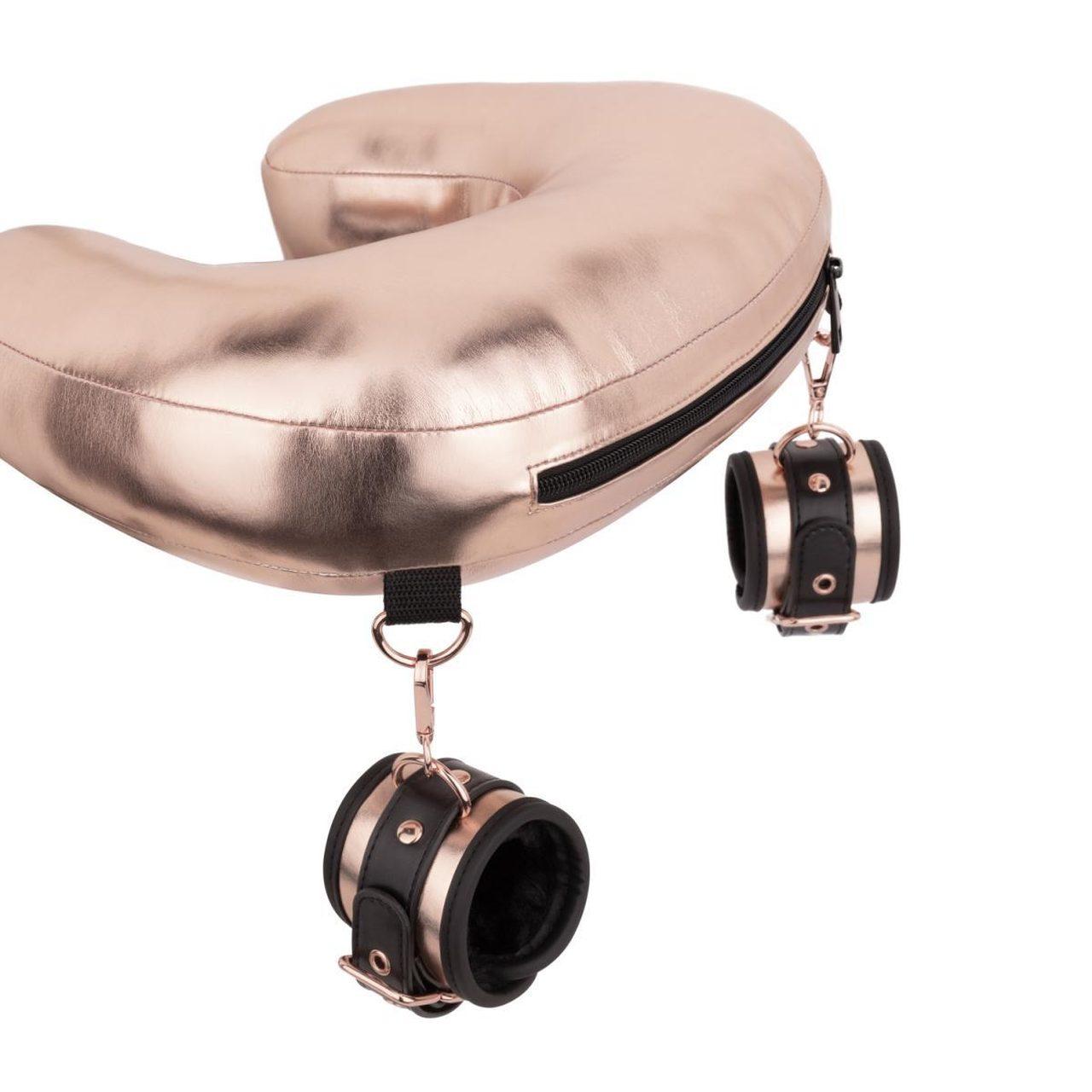 Uprząż do krępowania typu sling różowe złoto z poduszką | Loris.pl