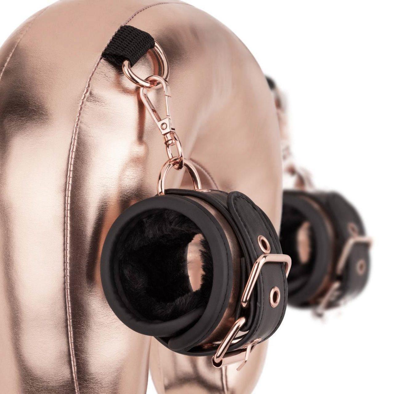 Uprząż do krępowania typu sling różowe złoto z poduszką | Loris.pl