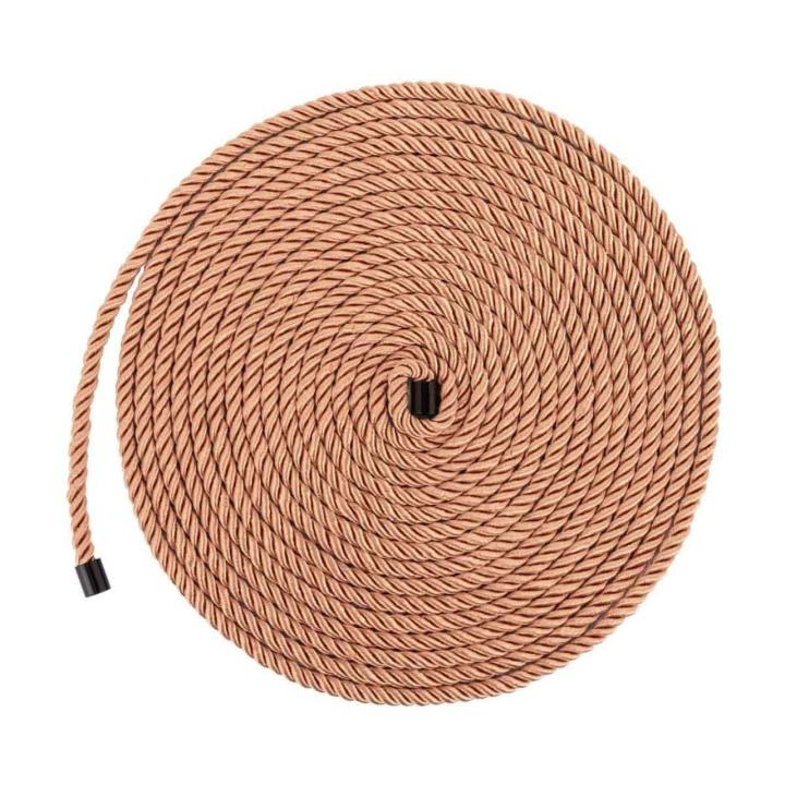 Zestaw lin do bondage i shibari różowe złoto