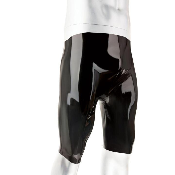 Męskie lateksowe szorty bezszwowe M – połysk i dopasowanie | Loris.pl