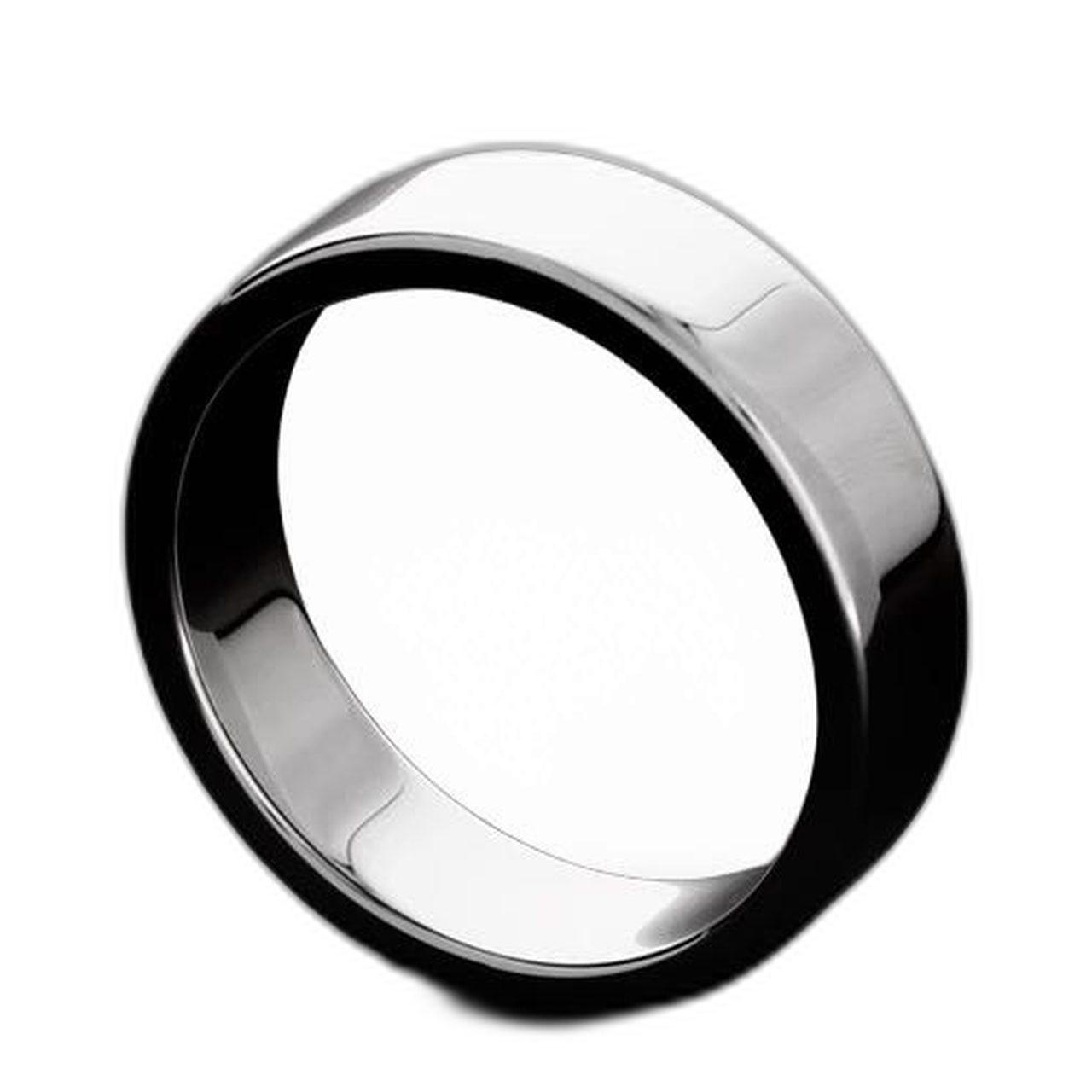 Płaski stalowy pierścień intymny bez wibracji 12 mm / 60 mm | Loris.pl