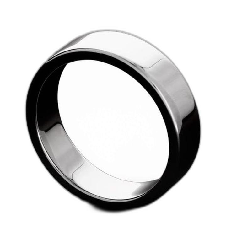 Płaski stalowy pierścień intymny bez wibracji 12 mm / 60 mm | Loris.pl