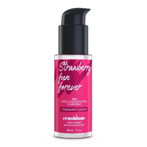 Truskawkowy lubrykant smakowy na bazie wody 50 ml