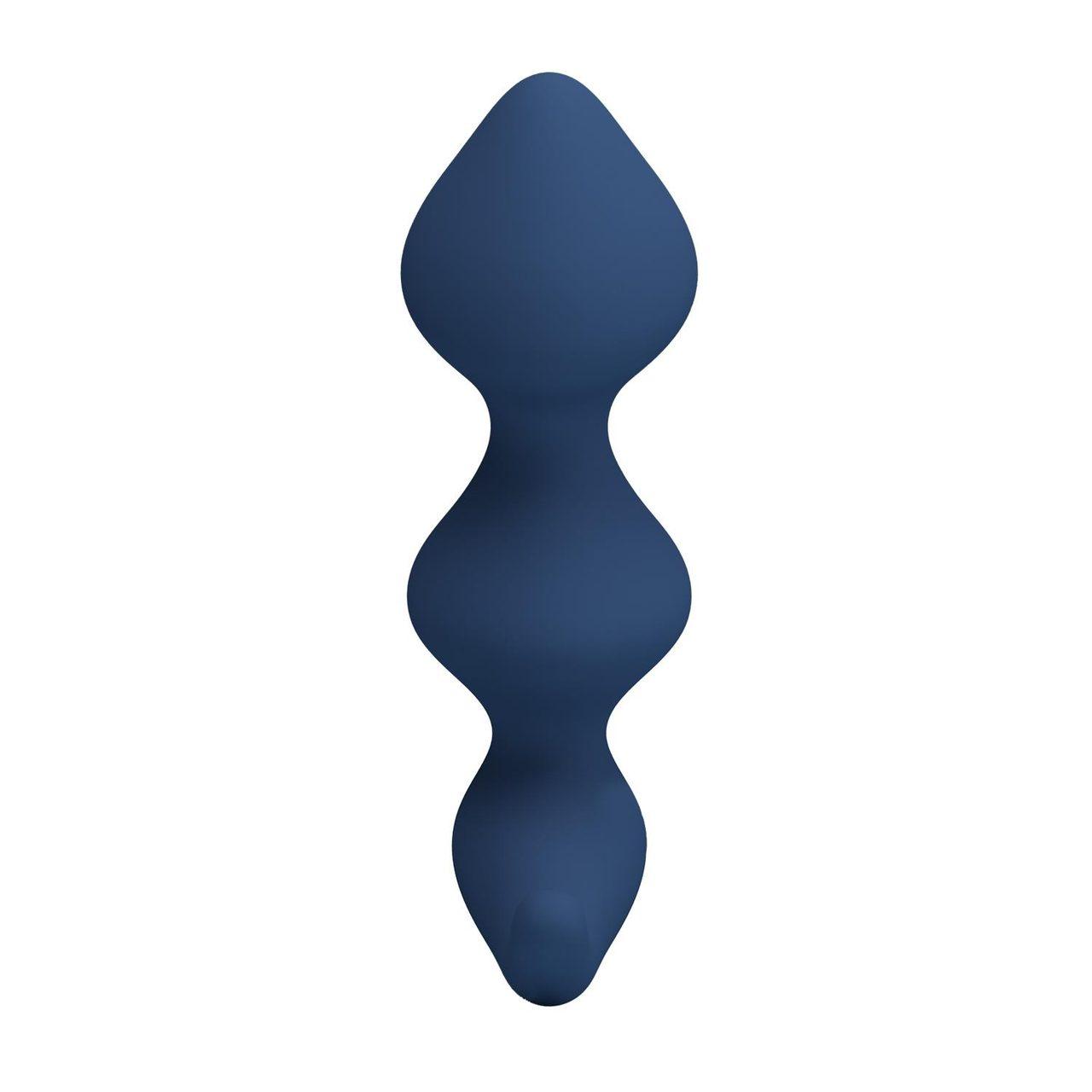 Silikonowy masażer prostaty niebieski – ergonomiczny i komfortowy | Loris.pl