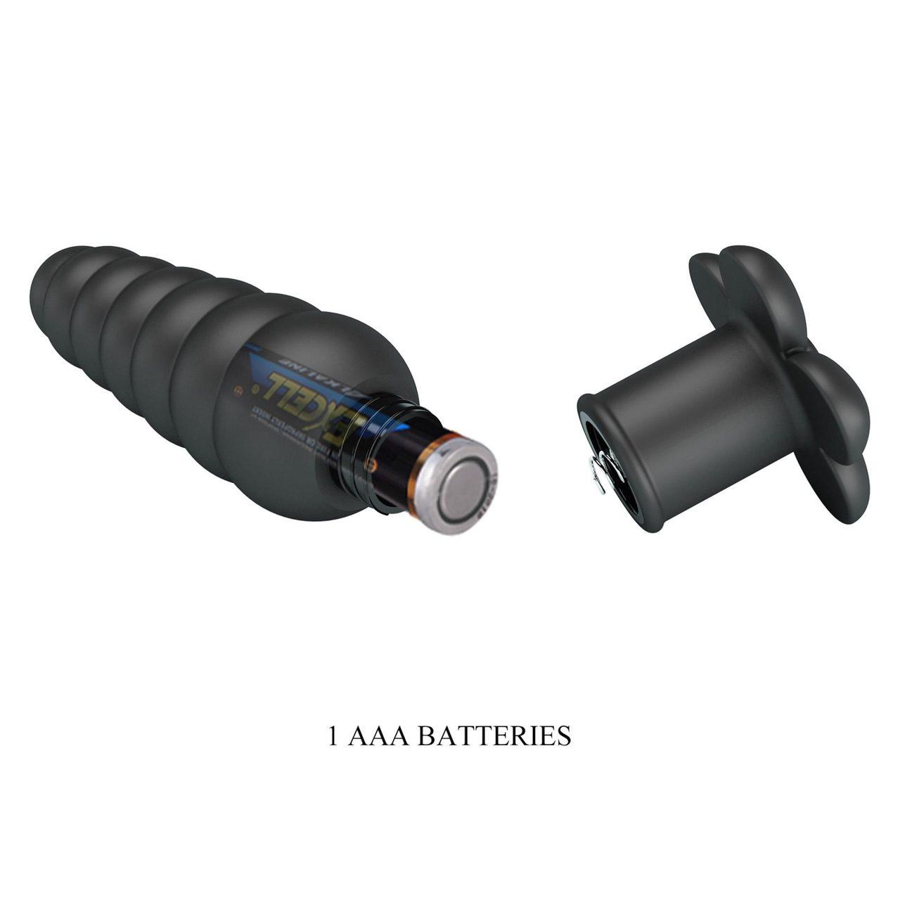 Wibrujący korek analny silikonowy 10 trybów | Loris.pl