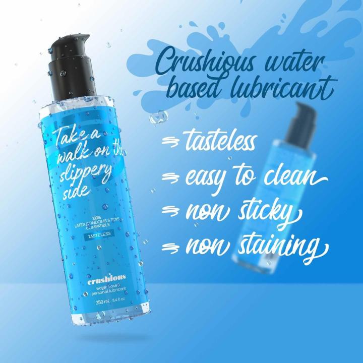 Lubrykant wodny 250 ml hipoalergiczny | Do prezerwatyw i zabawek