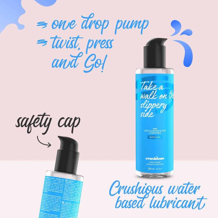 Lubrykant wodny 250 ml hipoalergiczny | Do prezerwatyw i zabawek