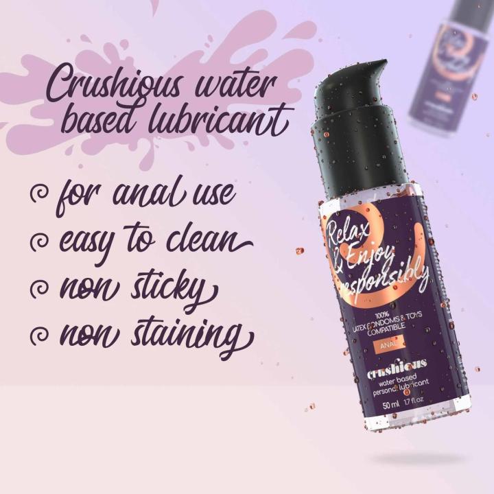 Wodny lubrykant analny hipoalergiczny 50 ml z pompką