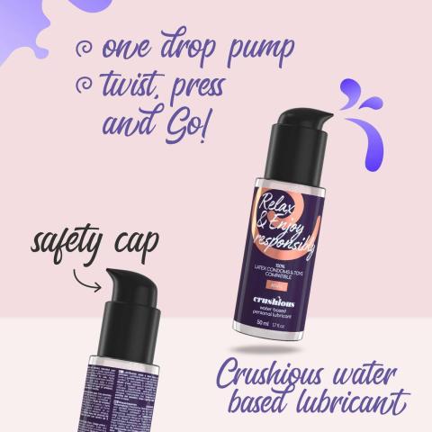 Wodny lubrykant analny hipoalergiczny 50 ml z pompką
