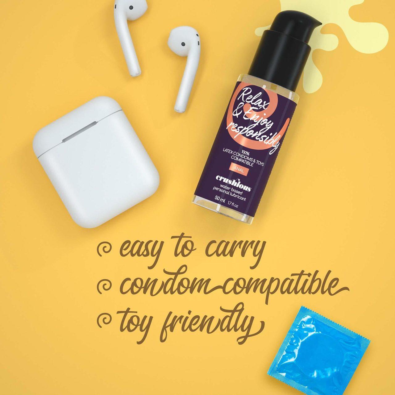 Wodny lubrykant analny hipoalergiczny 50 ml z pompką | Loris.pl