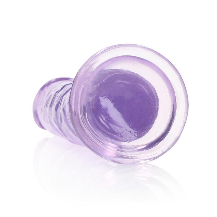 Przezroczyste dildo z przyssawką 20 cm – wodoodporne żelowe