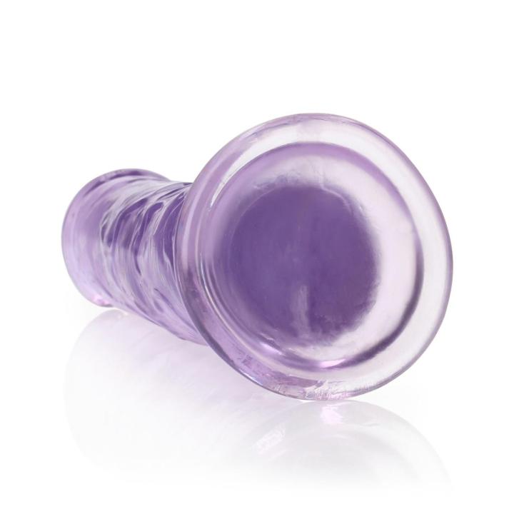 Przezroczyste dildo z przyssawką 23 cm – żelowe TPE