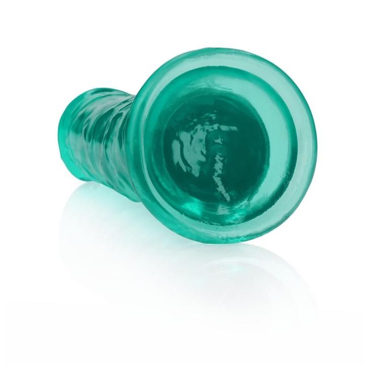 Przezroczyste dildo z przyssawką 23 cm – realistyczne, wodoodporne