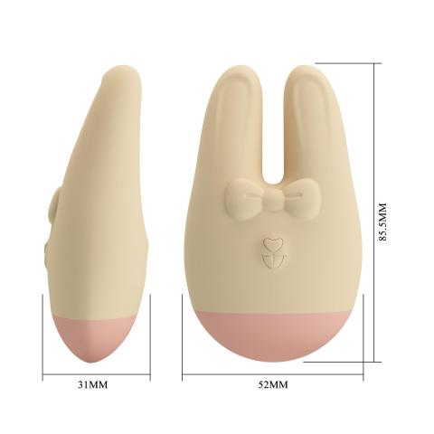 Stymulator króliczek 8,5 cm z silikonu – 7 trybów, USB