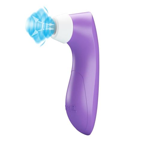 Stymulator ssący łechtaczki fioletowy 12,6 cm | 8 trybów pulsacji
