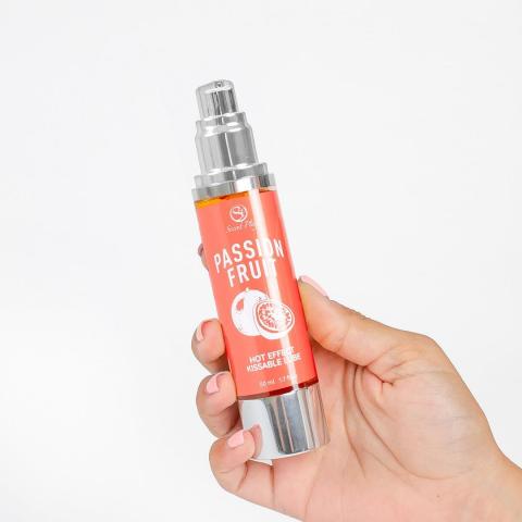 Smakowy lubrykant 2w1 do masażu marakuja rozgrzewający 50 ml