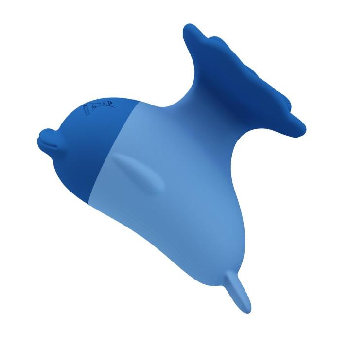 Mini stymulator łechtaczki wodoodporny i ładowalny, niebieski