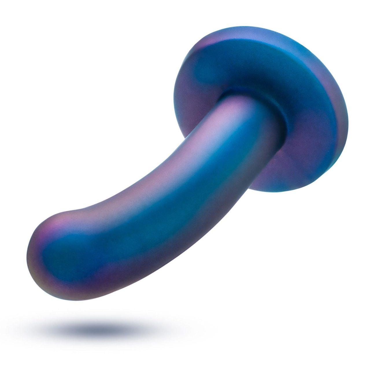 Dildo strap-on 14,6 cm do punktu G średni poziom | Loris.pl