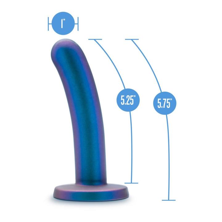 Dildo strap-on 14,6 cm do punktu G średni poziom