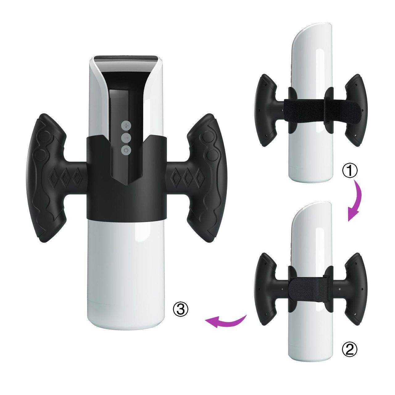 Uniwersalny uchwyt do masturbatora 70–90 mm | Wodoodporny i regulowany