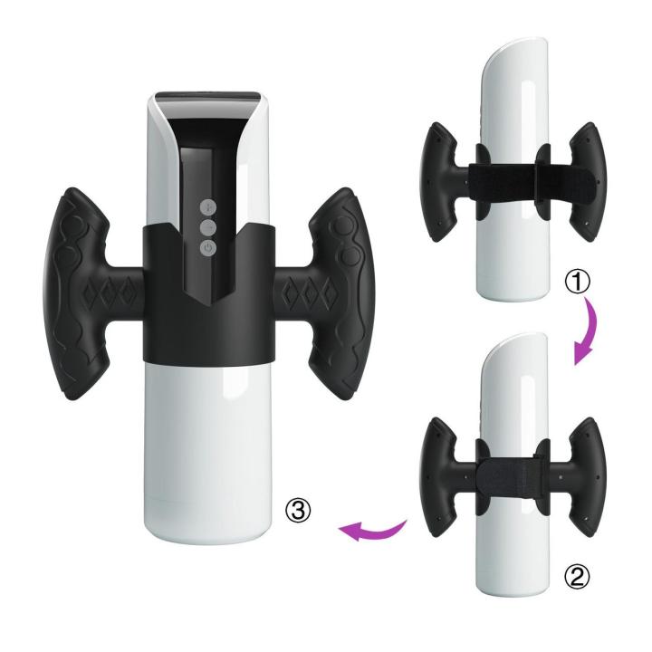 Uniwersalny uchwyt do masturbatora 70–90 mm | Wodoodporny i regulowany