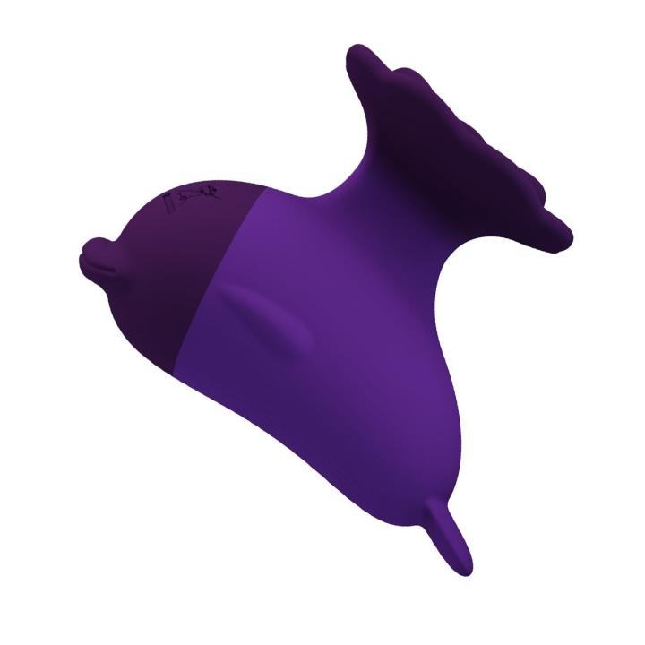 Mini stymulator łechtaczki fioletowy | Cichy, wodoodporny, ładowalny