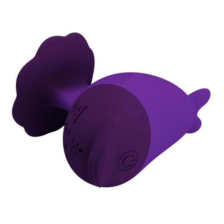 Mini stymulator łechtaczki fioletowy | Cichy, wodoodporny, ładowalny