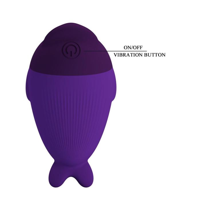 Mini stymulator łechtaczki fioletowy | Cichy, wodoodporny, ładowalny