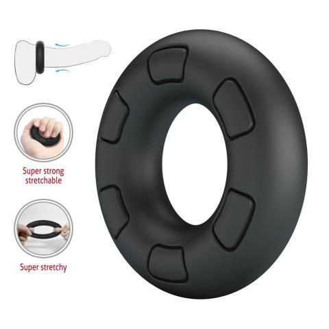 Silikonowy pierścień erekcyjny bez wibracji super soft