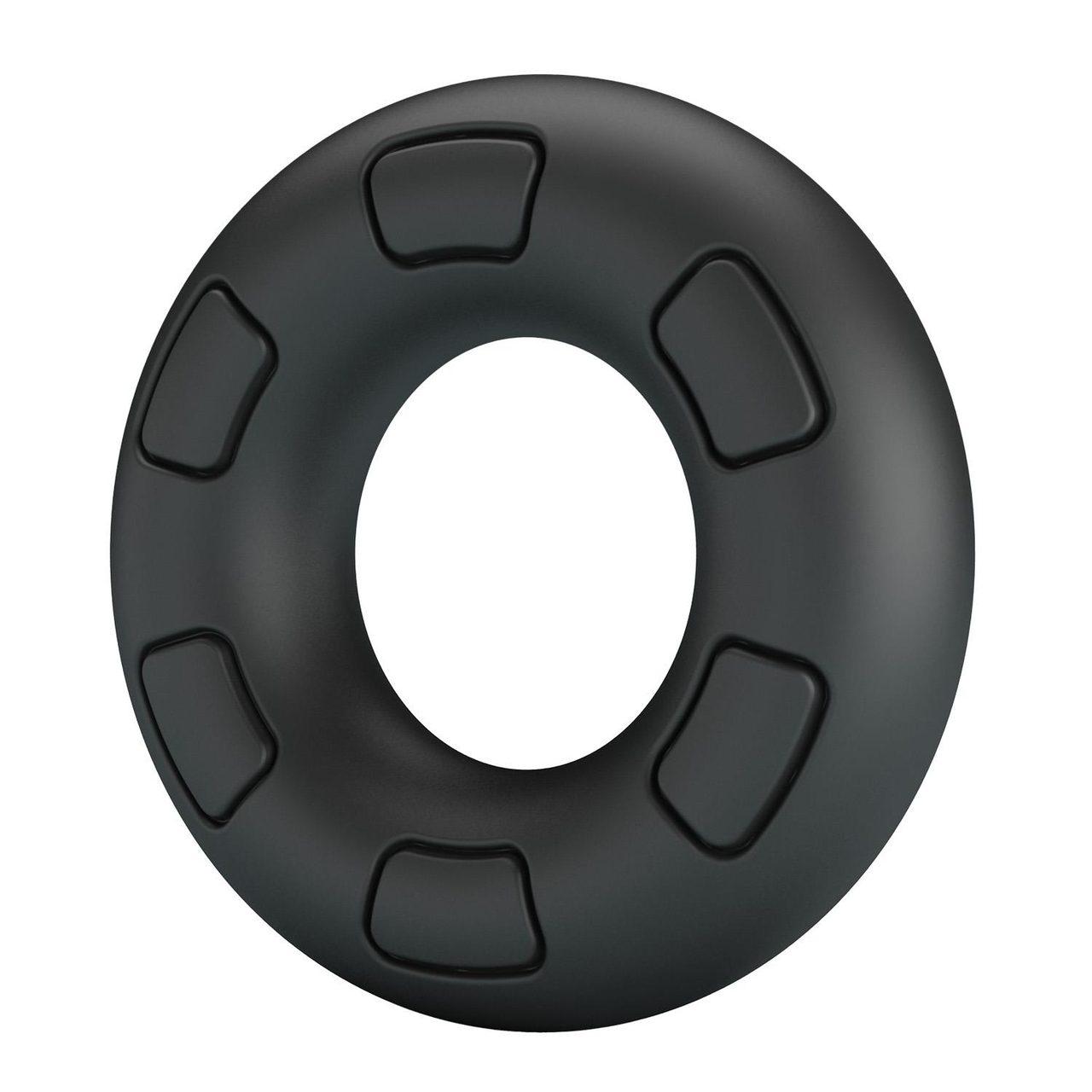 Silikonowy pierścień erekcyjny bez wibracji super soft | Loris.pl