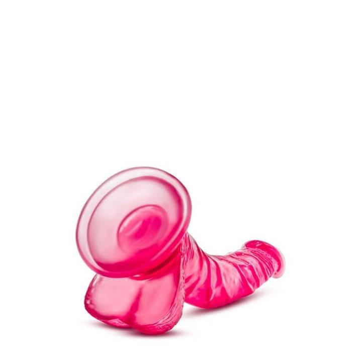 Różowe dildo żelowe z przyssawką – realistyczne, intensywne doznania