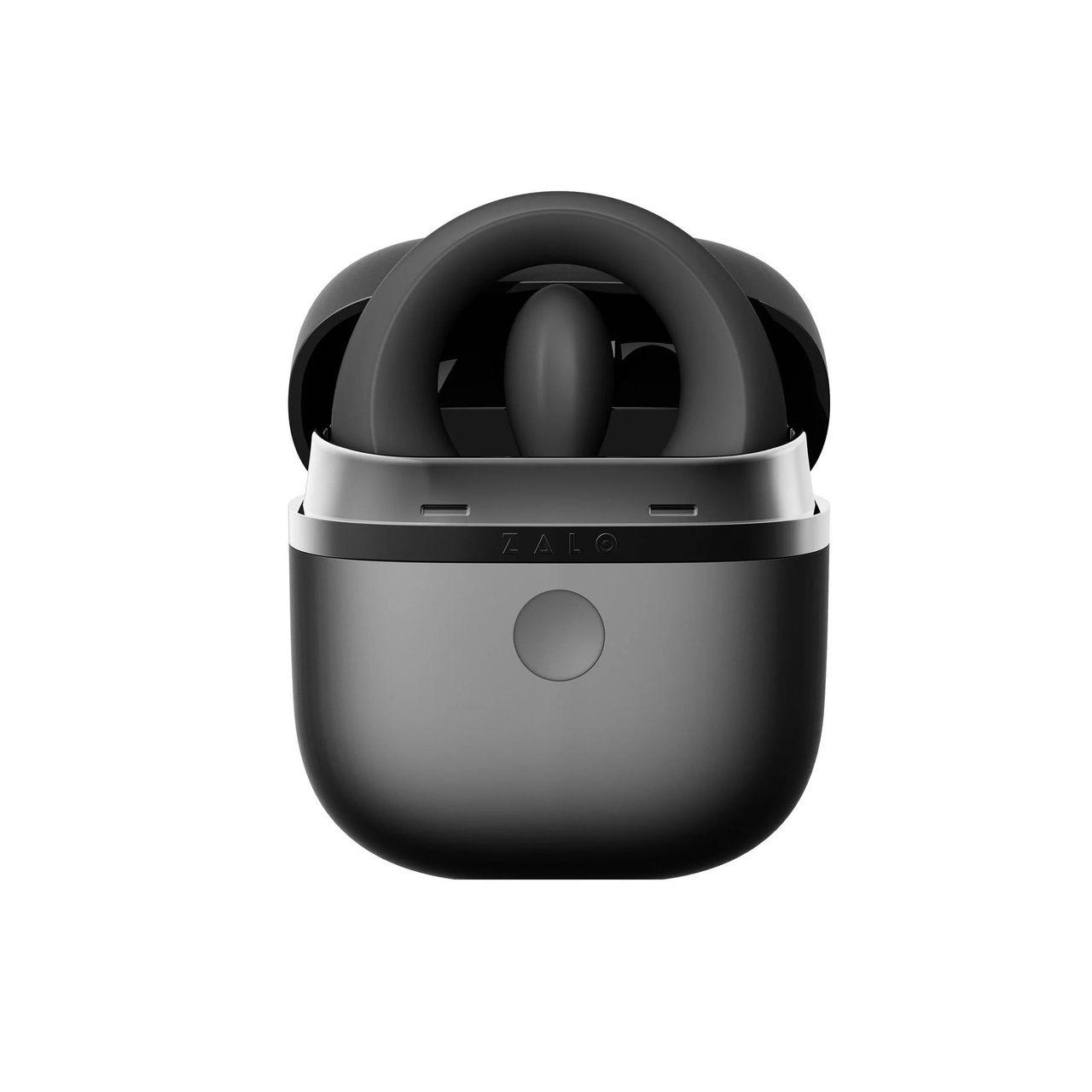 Wibrujący pierścień dla par sterowany aplikacją | 8 trybów | Czarny