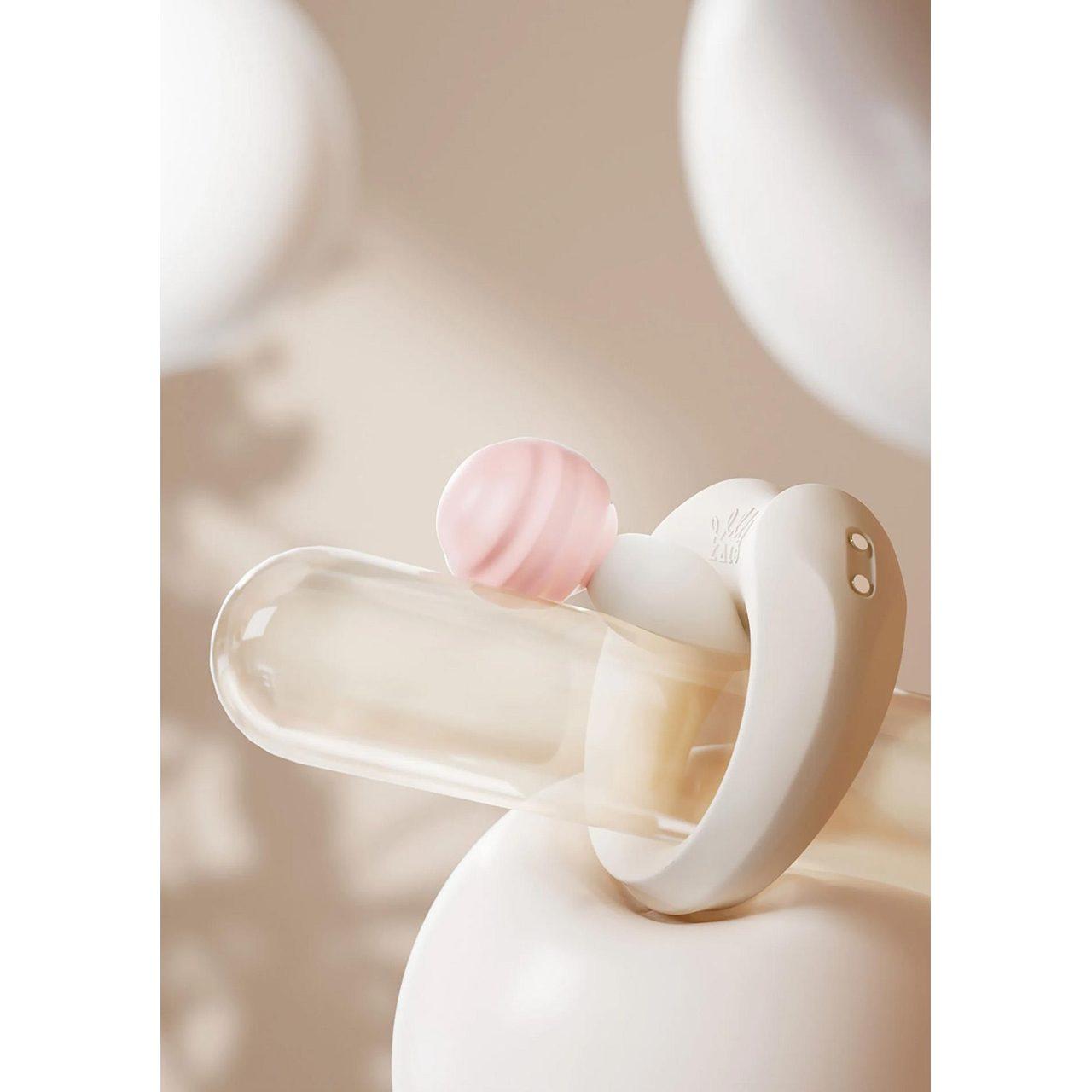 Wibrujący pierścień dla par sterowany aplikacją | 8 trybów | Czarny