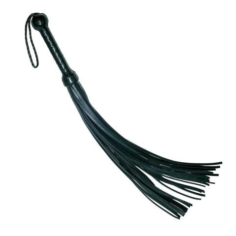 Skórzany bicz BDSM 86,4 cm – intensywna gra impact i kontrola