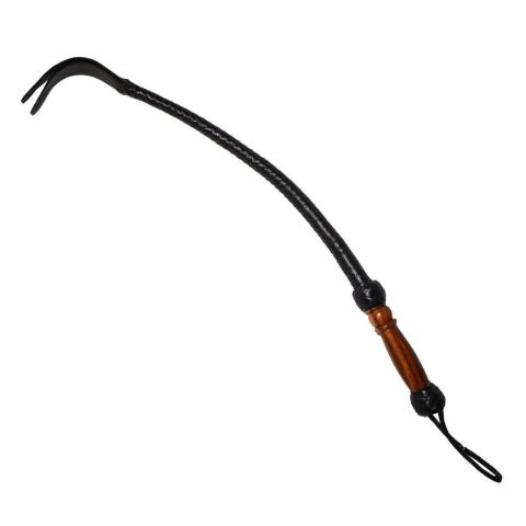 Paddle BDSM z drewnianą rączką i pętlą na nadgarstek