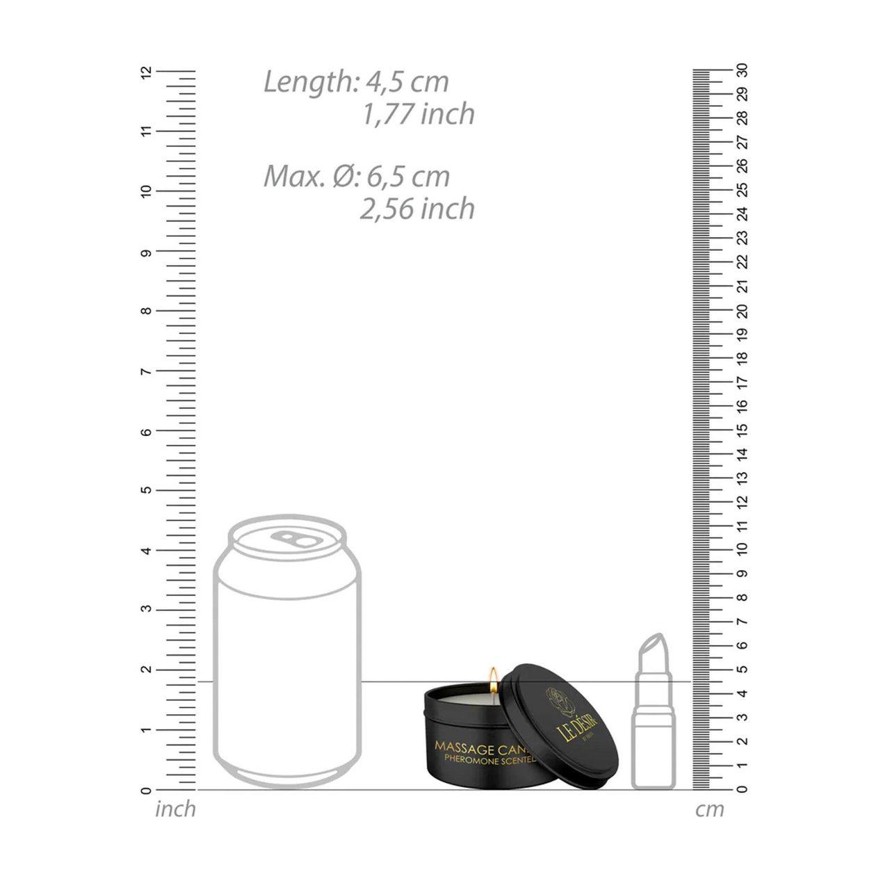 Świeca do masażu z feromonami – aromatyczny olejek do masażu | Loris.pl