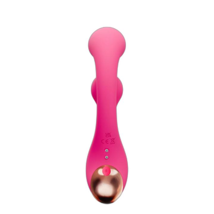 Wibrator króliczek do punktu G z rotacją i wibracjami 17,7 cm
