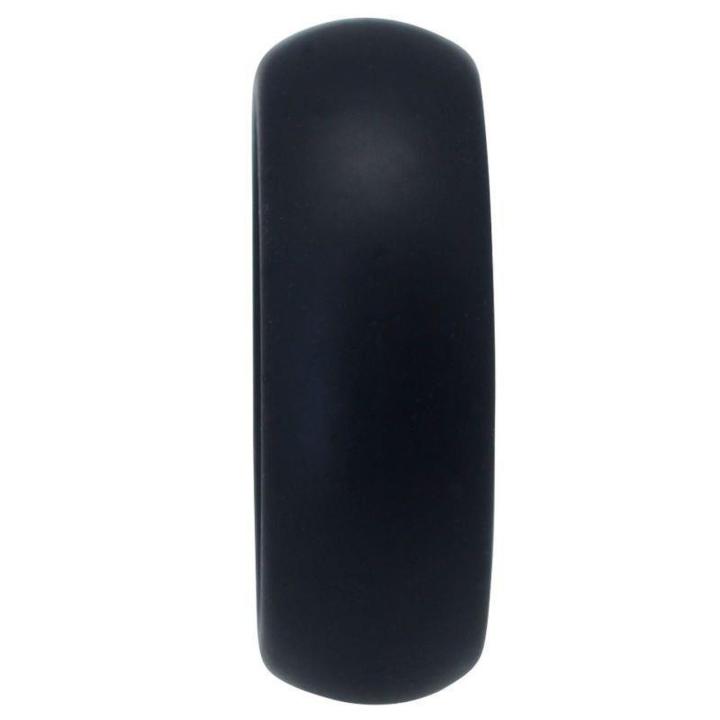 Silikonowy pierścień erekcyjny S 4 cm czarny bez wibracji