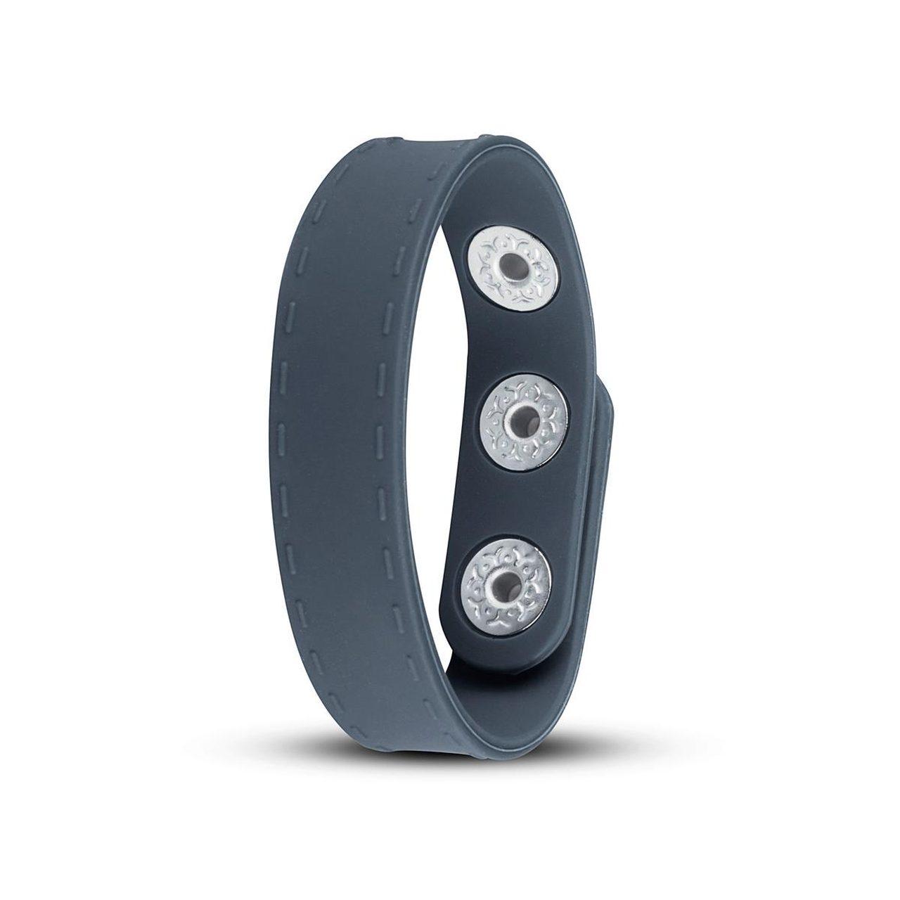 Regulowany pierścień erekcyjny z paskiem na jądra S/M | Silikon | Loris.pl