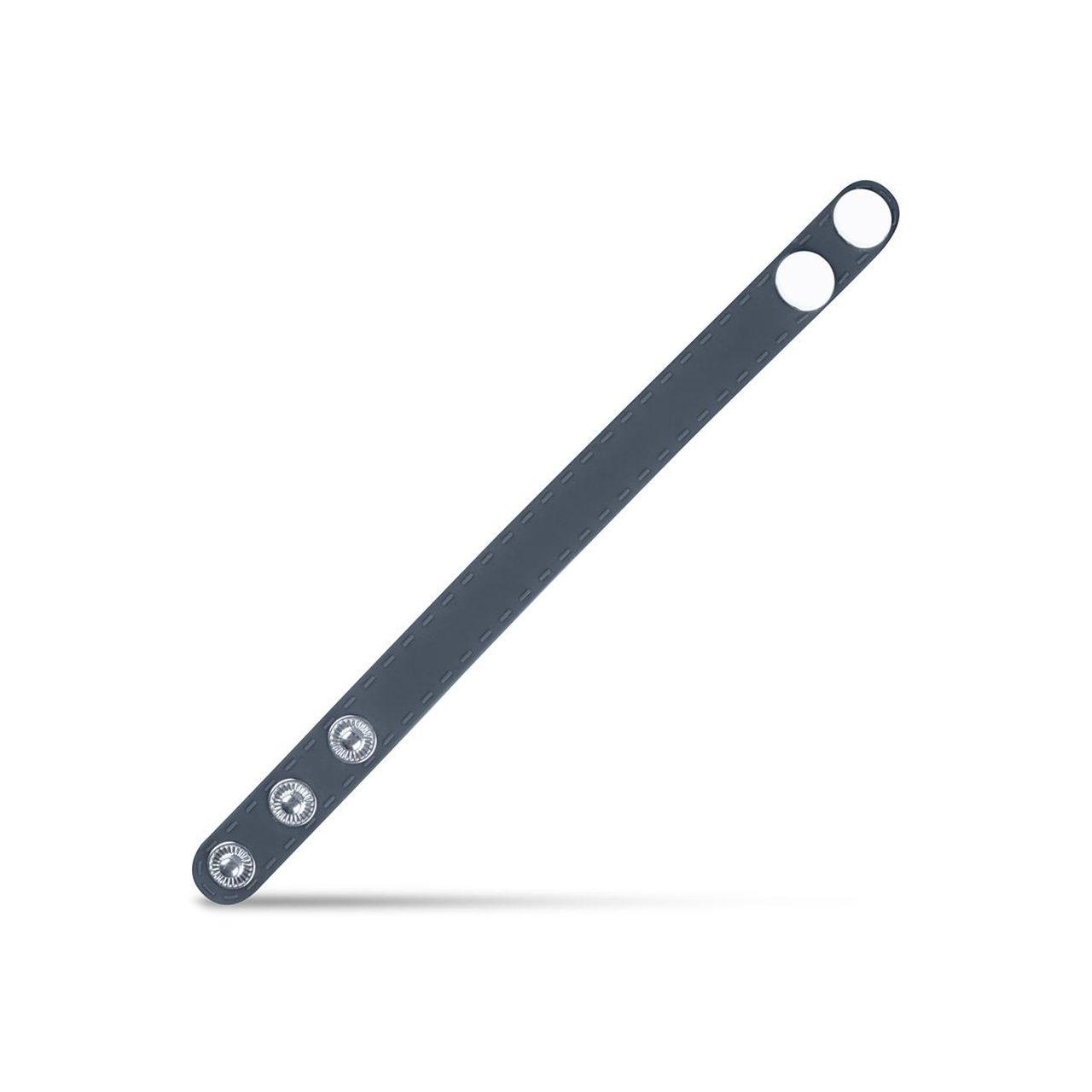 Regulowany pierścień erekcyjny z paskiem na jądra S/M | Silikon | Loris.pl