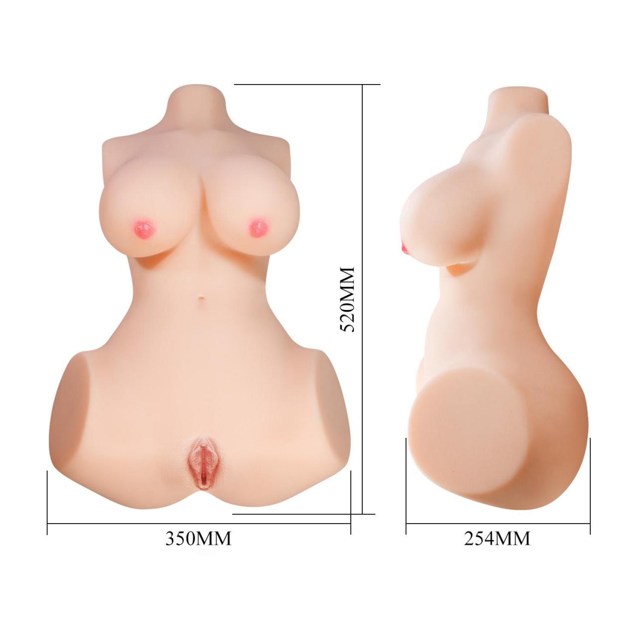 Realistyczny masturbator typu wagina | Delikatna stymulacja | Loris.pl