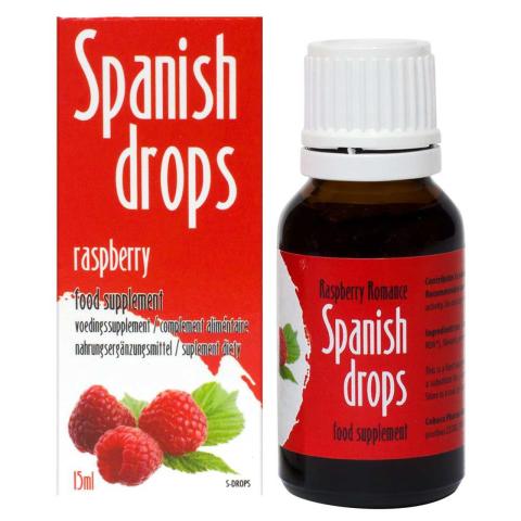 Malinowe krople na libido 15 ml – L-arginina i witamina C