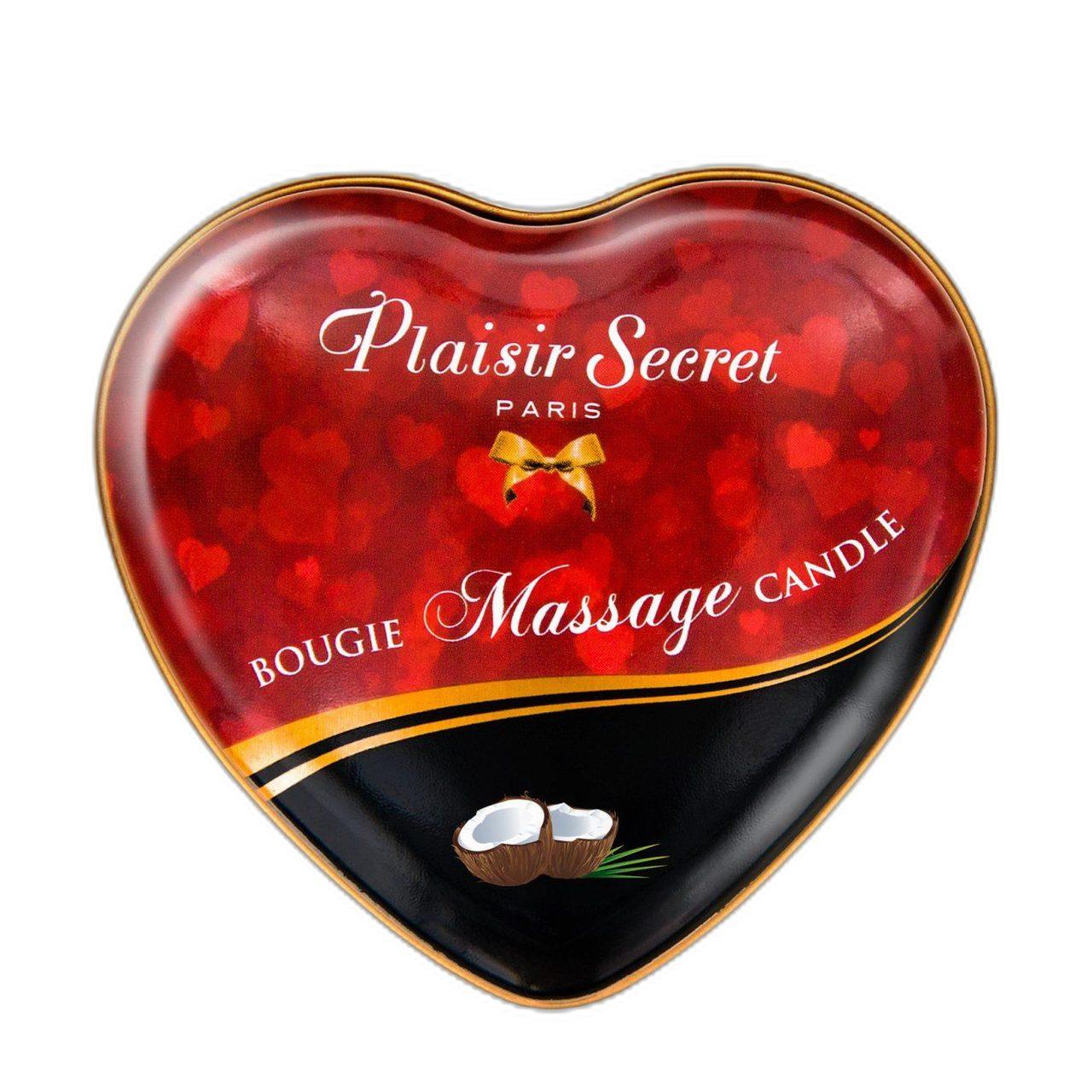 Kokosowa świeca do masażu 35 ml – ciepły olejek | Loris.pl