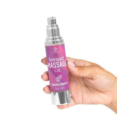 Olejek do masażu egzotyczne owoce 50 ml z pompką